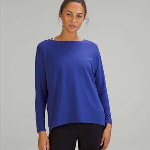Lululemon Back in Action Long Sleeve Shirt
In Psychic blue